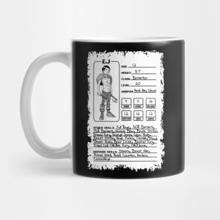 EJ's Character Sheet Mug